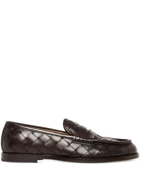 Pantofi loafer Scarosso din piele maro