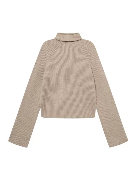 Sweter Mark Kenly Domino Tan wełniany beżowy