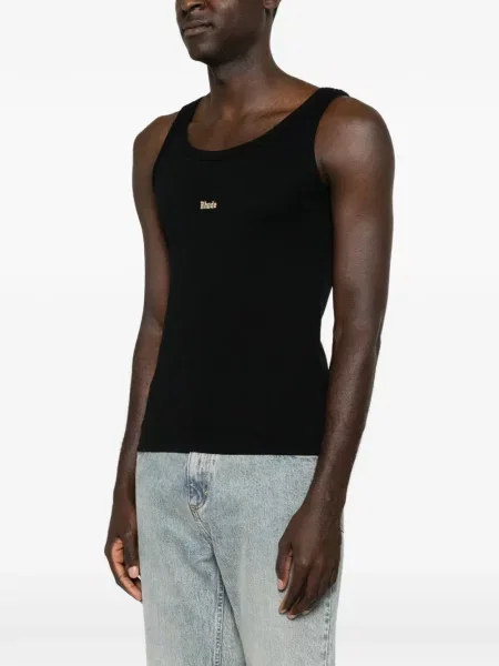 Vestă Rhude cu imagine negru