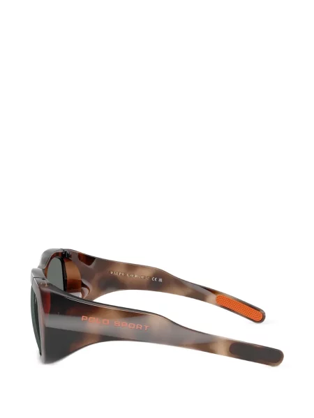 Sluneční brýle Polo Ralph Lauren Eyewear hnědé