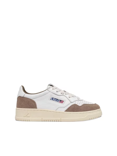 Sneakersy Autry skórzane białe
