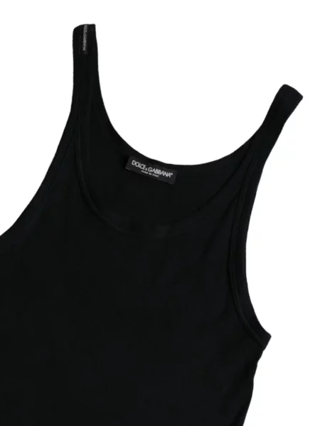 Cămașă Dolce & Gabbana tricotate negru