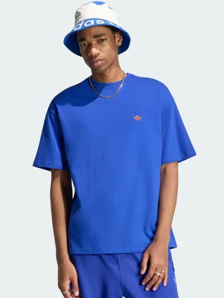 ADIDAS ORIGINALS Tričko Trefoil Essentials kráľovská modrá