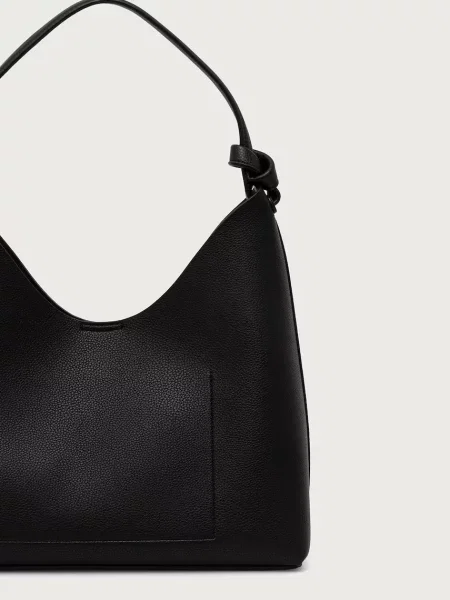 Кожаная сумка шоппер Dkny