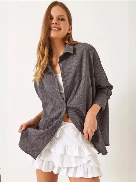 Bianco Lucci Bluza antracit