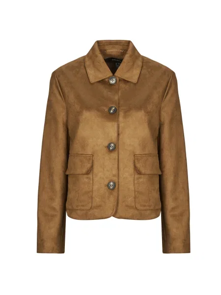 Geacă Vero Moda scurtă maro