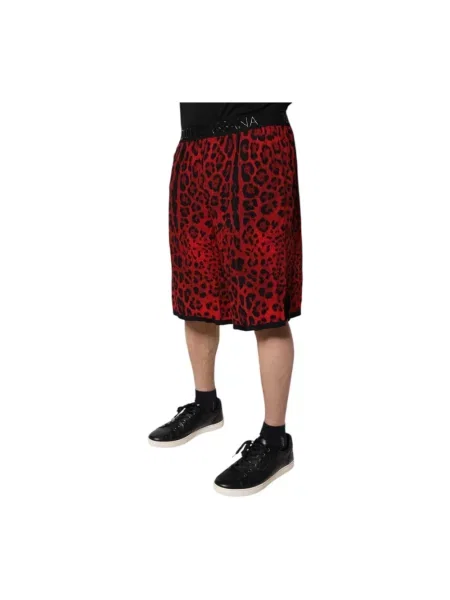 Bermudy Dolce And Gabbana czerwone