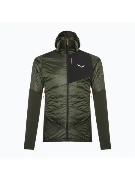Мъжко хибридно яке Salewa Ortles Hyb Twr dark olive зелено
