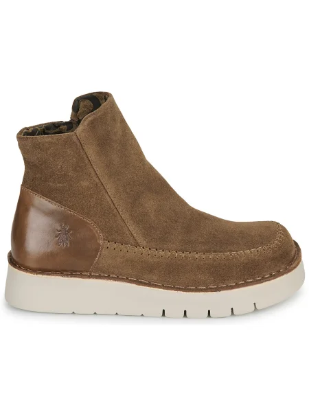 Pantofi Fly London maro