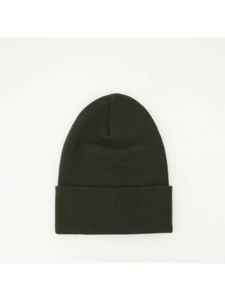 Dzianinowa czapka Moncler zielona