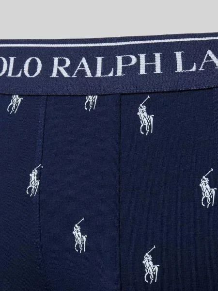 Majtki & obcisłe bokserki z mieszanka bawełny model CLSSIC PACK' Polo Ralph Lauren Underwear czerwone