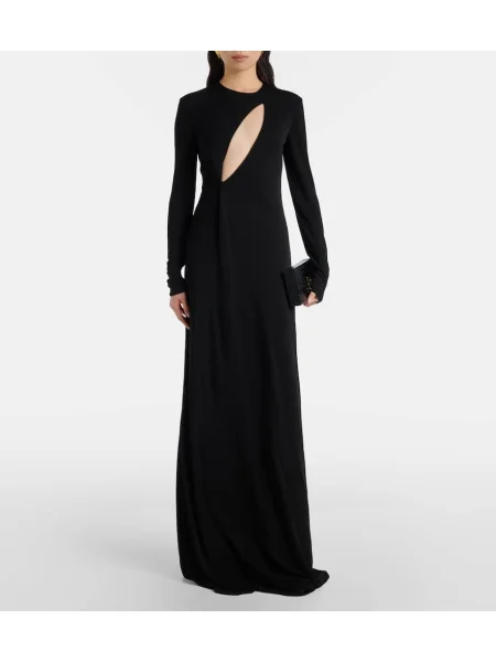 Rochie Tom Ford din jerseu negru