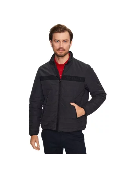 Ocieplana kurtka Tommy Hilfiger czarna