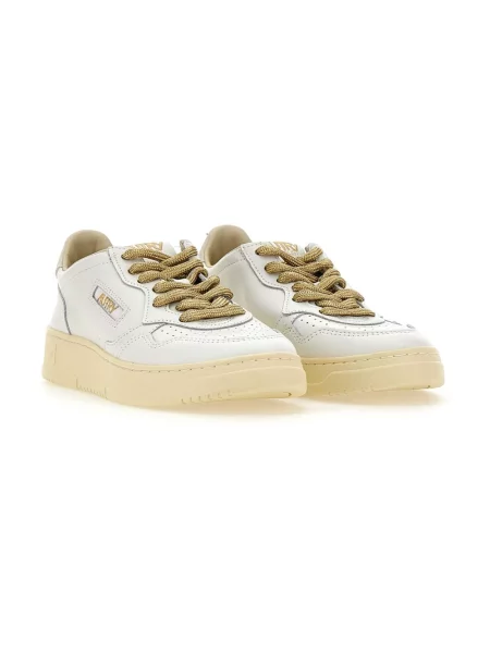 Sneakersy Autry żółte