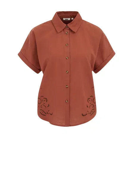 WE Fashion Bluza rjasto rjava