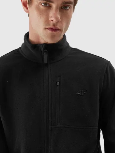 Geacă 4f cu glugă negru