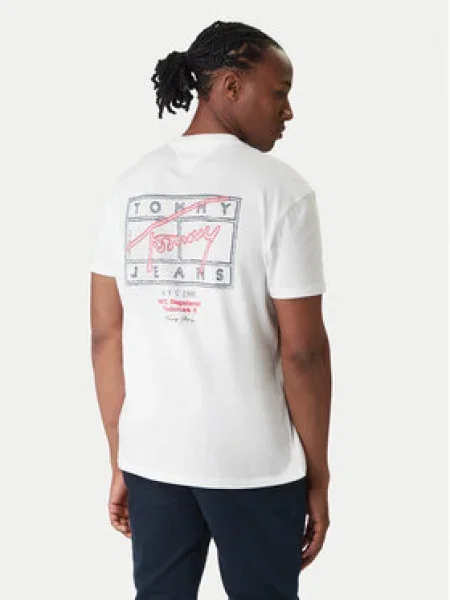 Tommy Jeans Póló Ekru