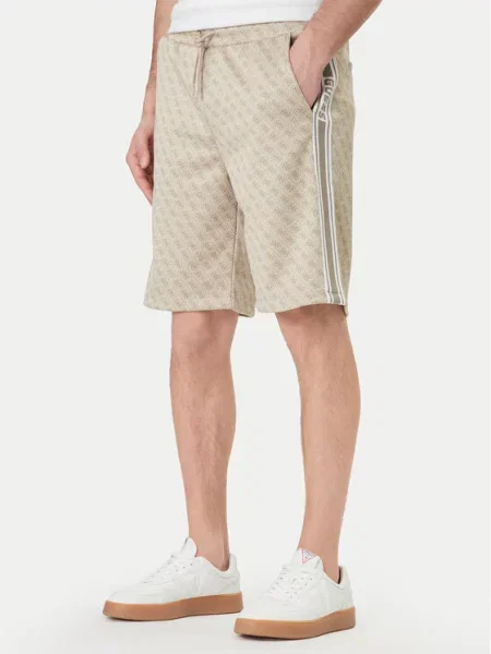Sportovní kraťasy Guess béžové