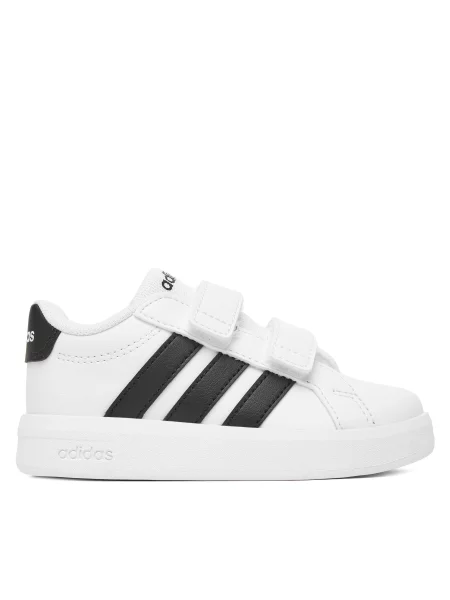 ADIDAS SPORTSWEAR Niske tenisice Grand Court crna bijela