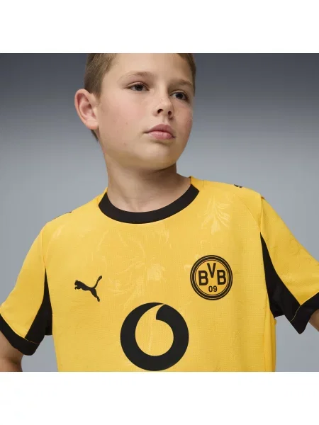 PUMA Młodzieżowa koszulka pucharowa Borussia Dortmund Odzież żółty