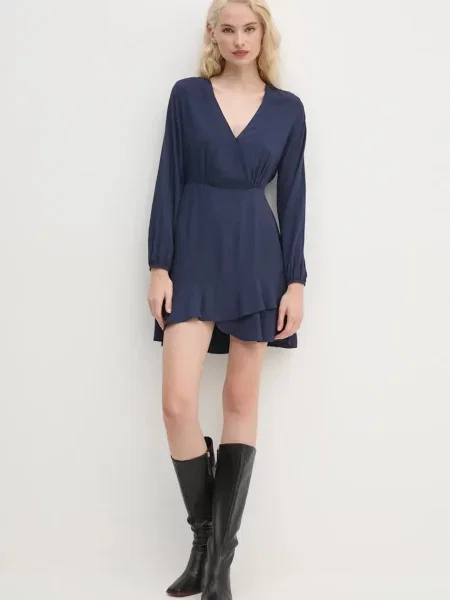 Pepe Jeans Obleka KENDALL modra