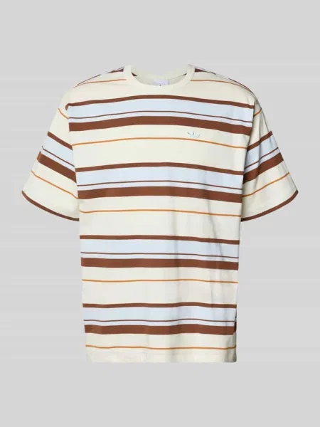 T-shirt o kroju regular fit z czystej bawełny model Adidas Originals biała