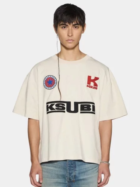 Футболка Ksubi бежевий
