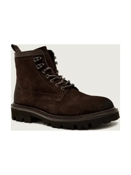 Pantofi Boss din piele negru