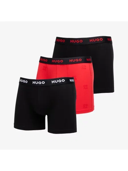 Bokserki Hugo Boss Boxer Brief Triplet Design Multicolor M