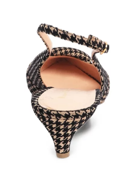 Pantofi cu toc Rupert Sanderson cu model pepito slingback negru