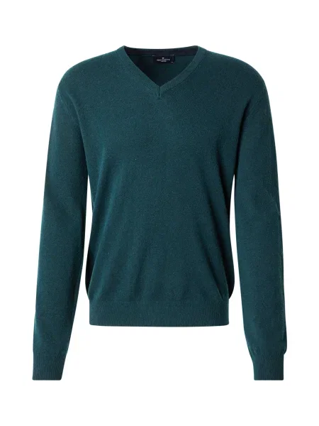 Hackett London Megztinis smaragdinė