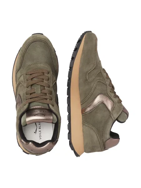 Sneakersy Voile Blanche skórzane zielone