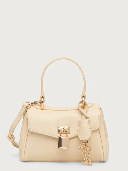 Aldo geantă crossbody pentru femei cu imitație de piele HEARTKEEPER galben