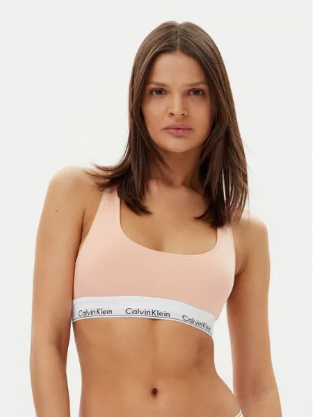 Top Calvin Klein Underwear pomarańczowy