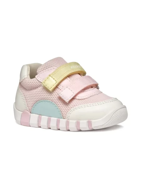 Sneakersy dziecięce Geox różowe