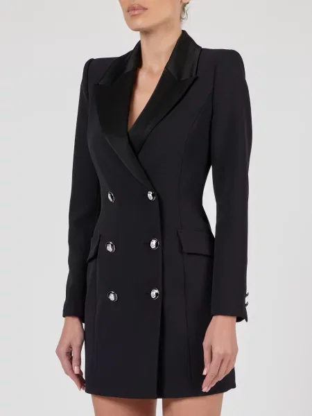 Платье Elisabetta Franchi черное