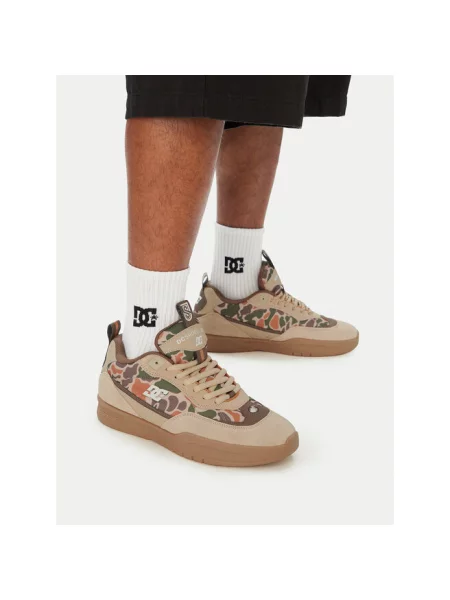 Sneakersy DC Shoes beżowe