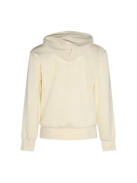 Bluza z kapturem Comme Des Garcons Play z kapturem beżowa