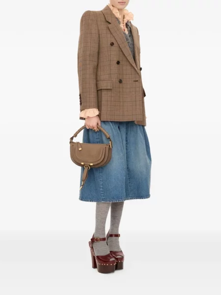 Geantă shopper Chloé din piele