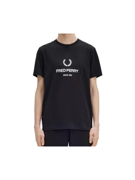 Koszulka Fred Perry czarna
