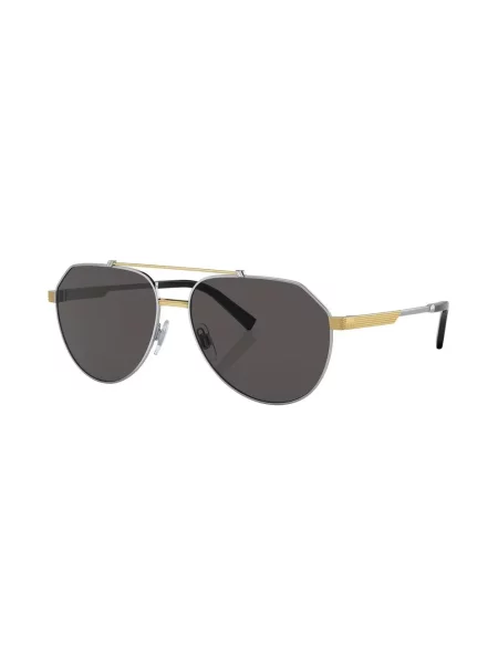 Saulės akiniai Dolce & Gabbana Eyewear sidabrinė