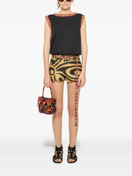 Tricou Pucci cu imagine negru
