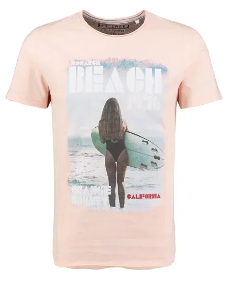 Key Largo Tricou KLMONARCH BEACH somon portocaliu