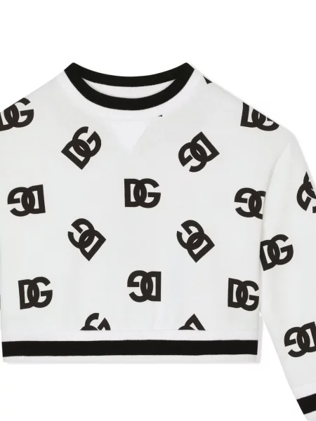 Bluza dziecięca Dolce And Gabbana biała