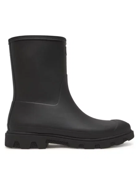 Gumijasti škornji Hunter Downpour Short črna