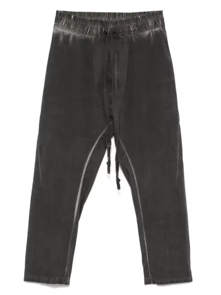 Pantaloni Isaac Sellam Experience din jerseu gri