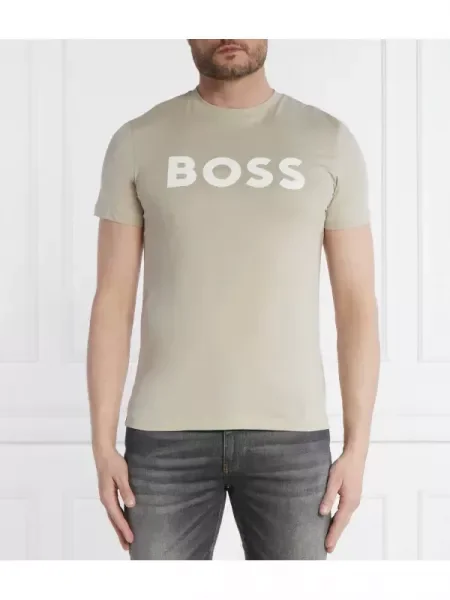 BOSS ORANGE Tricou Thinking bej