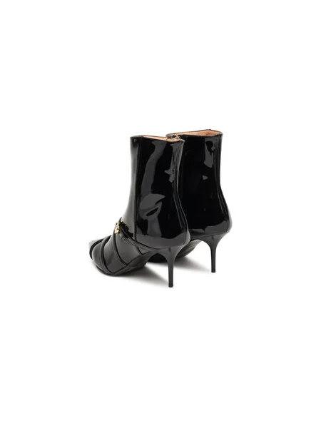 Členková obuv LOVE MOSCHINO čierna