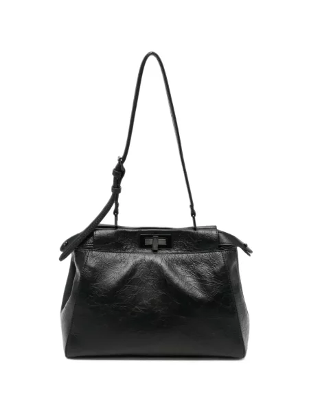 Geantă shopper Fendi negru