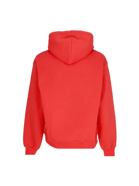 Bluza z kapturem Dolly Noire z logo czerwona